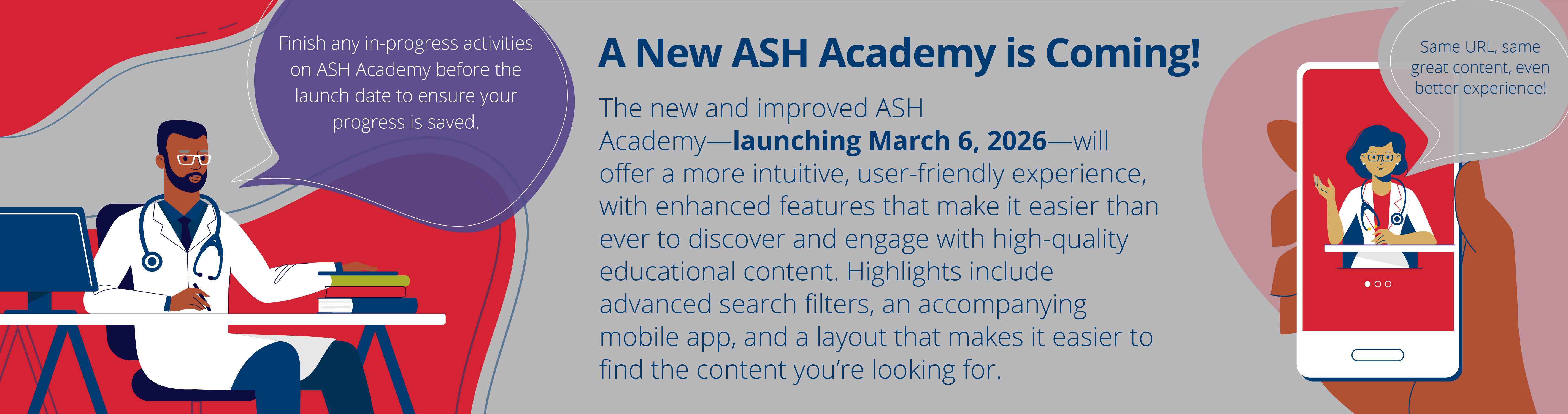 New ASH Academy to launch March 6 2026.